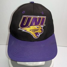 Northern Iowa Panthers SnapBack Hat Black Purple By Eclipse