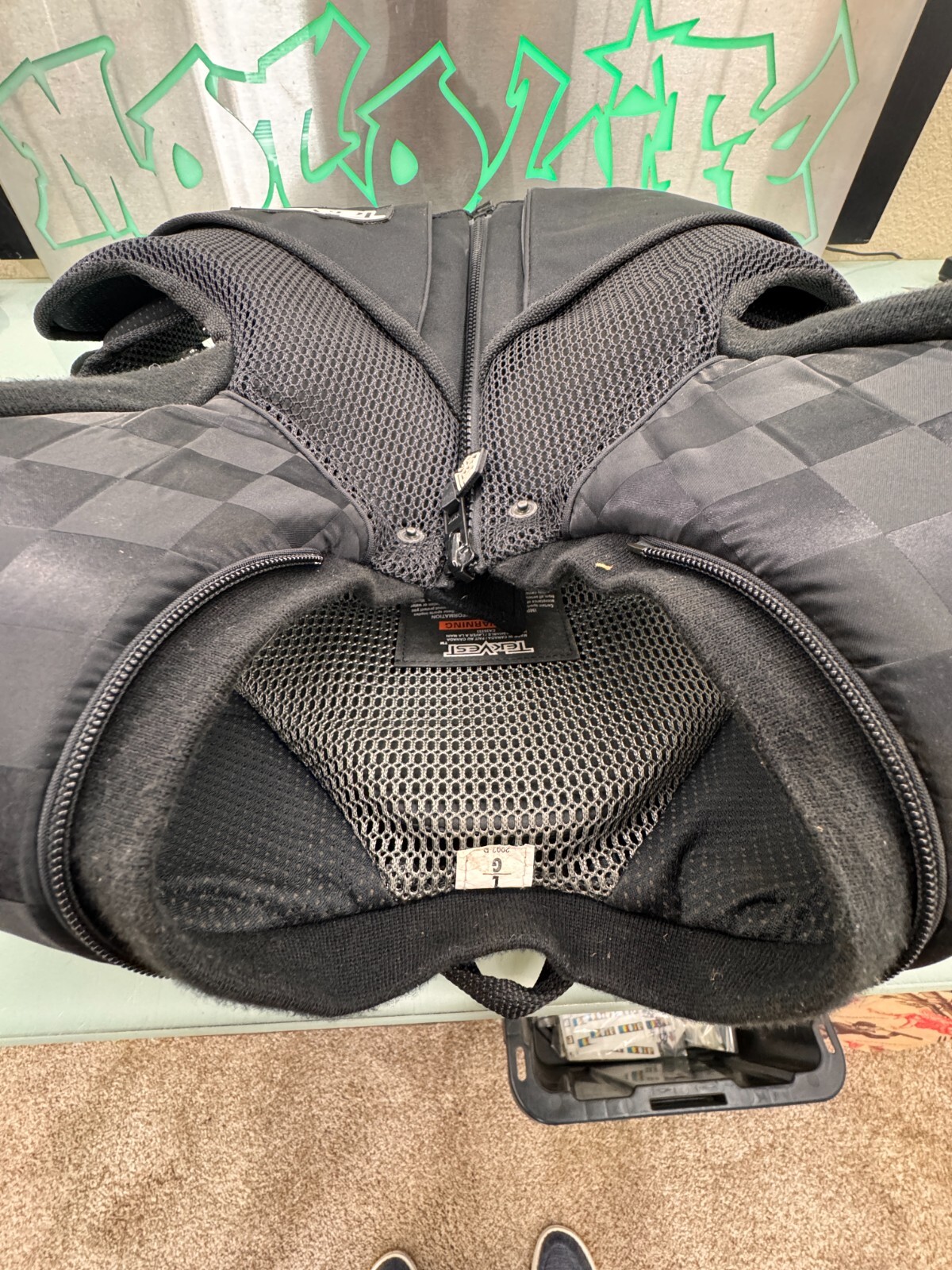 SNOWMOBILE TEKVEST size LG used once