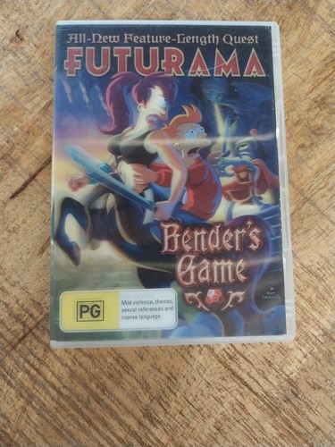 Futurama Bender's Game - DVD Region 4