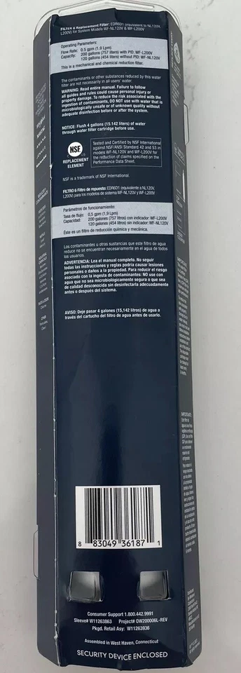 Whirlpool Maytag EVERYDROP 6 Refrigerator Filter Ice & Water White EDR6D1- NIB - Image 2 of 2