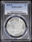 1879-O $1 Morgan Silver Dollar PCGS AU 55