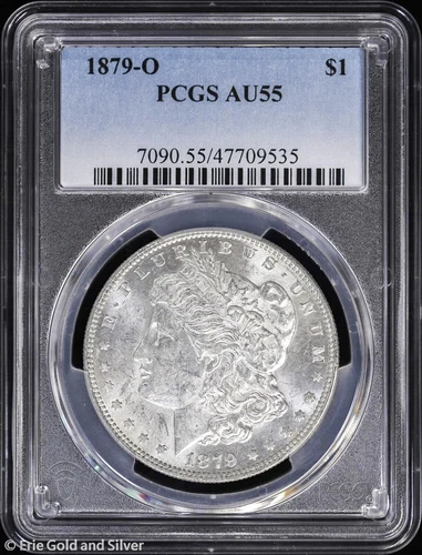 1879-O $1 Morgan Silver Dollar PCGS AU 55