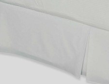 Smoothweave 14-Inch Tailored Twin Bed Skirt in Light Gray