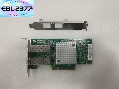 SolarFlare S6102 SFN5122F Dual Port 10Gbe PCIe Adapter SF329-9021-R7