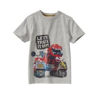 Gymboree Dinotrux Dinosaur Ty Rux Let's Trux It Up Tee Shirt T-shirt Gymboree Dinotrux Dinosaur Ty Rux Let's Trux It Up Tee Shirt T-shirt
