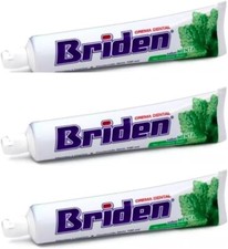 Briden fluoride free toothpaste lot