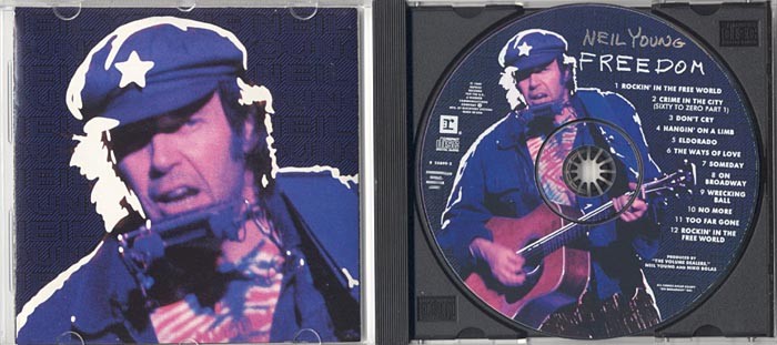 Music Rockin In The Free World Cover Neil Young Freedom (New CD
