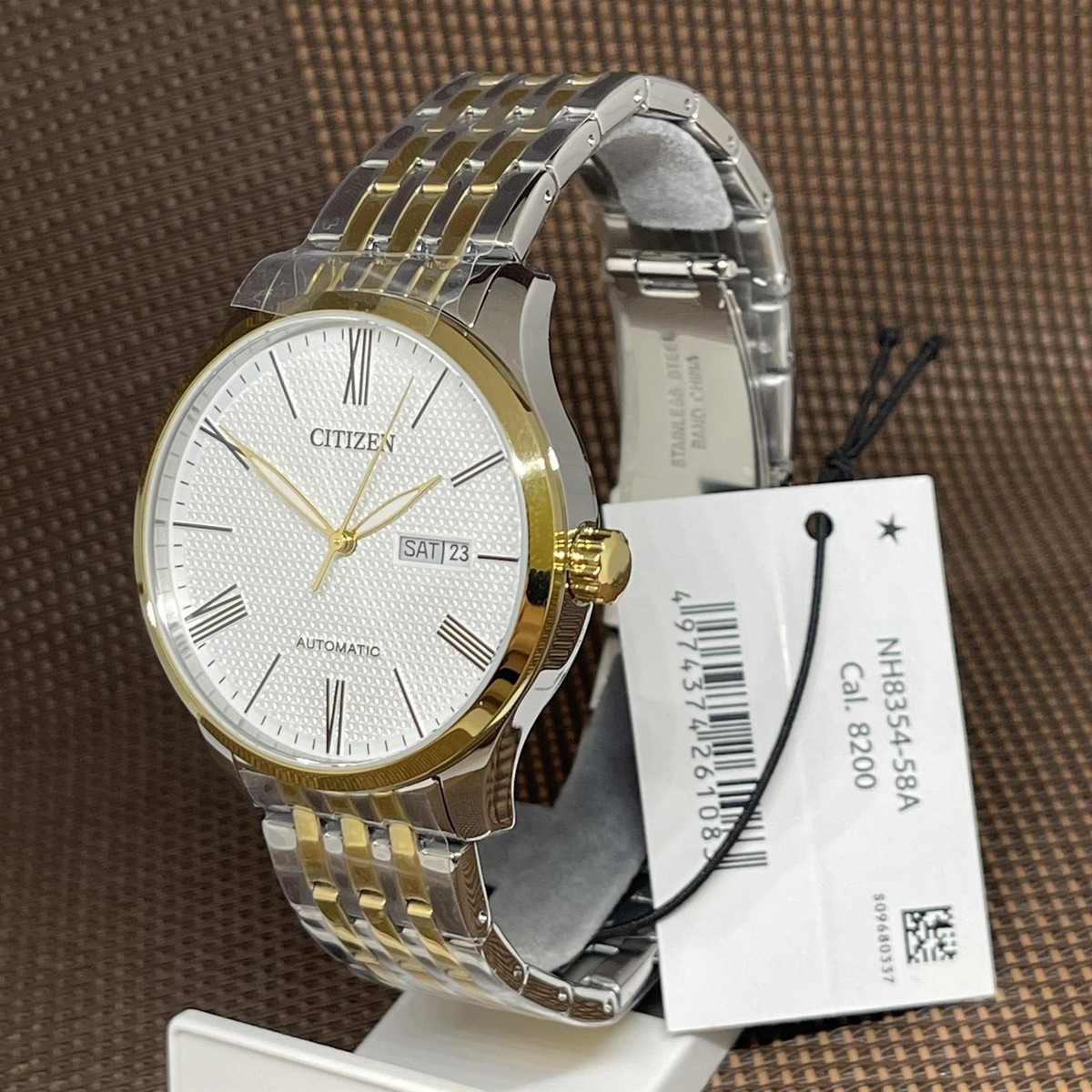 Citizen NH8354-58A Automatic Two-Tone Gold Stainless Steel Analog