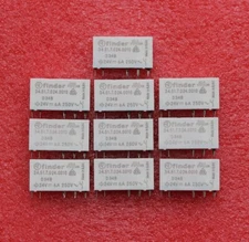 10pcs Power Relay For Finder 34.51.7.024.0010 24VDC 6A 34.51.24VDC 5Pins SPDT