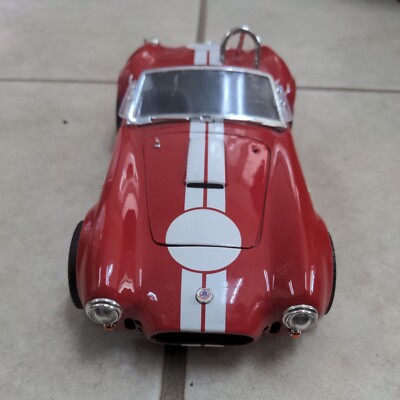 Vintage 1:18 Scale Size Road Signature Red 1964 Shelby Cobra 427