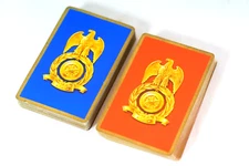 Vintage Congress 606 Golden Eagle US Playing Cards Dual Deck