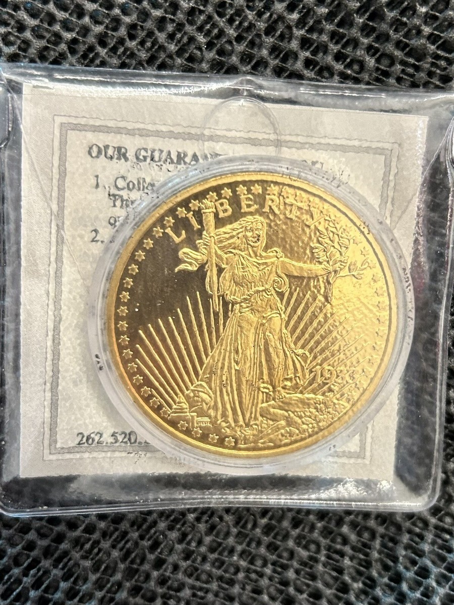 2003 1933 Gold Double Eagle Replica Gold Plated Proof COPY C07002
