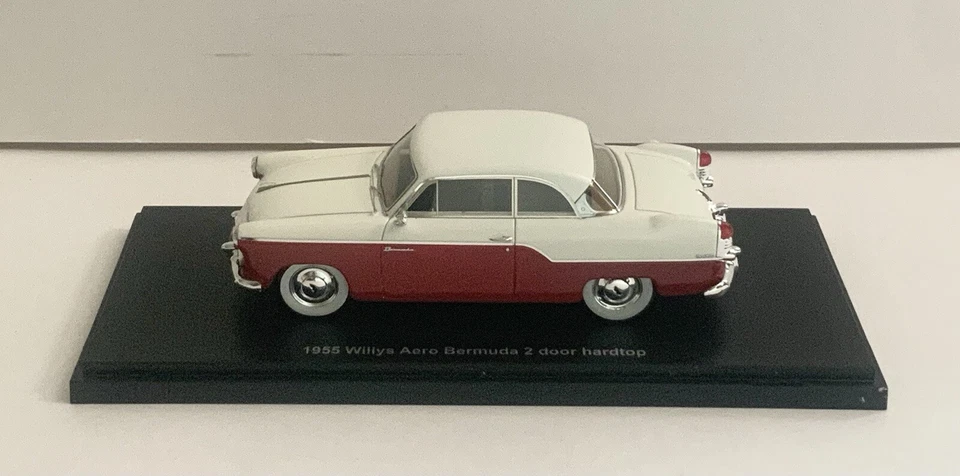 1/43 1955 Willys Aero Bermuda S puerta techo rígido Esval Foto 3 de 4