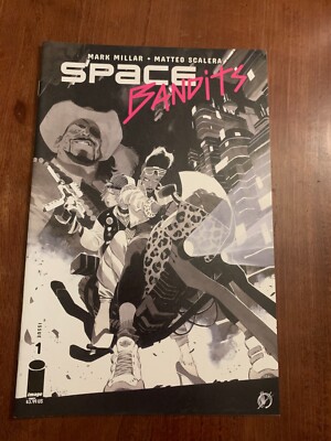 SPACE BANDITS #1 NM FIRST PRINT - COVER B  IMAGE COMICS 2019