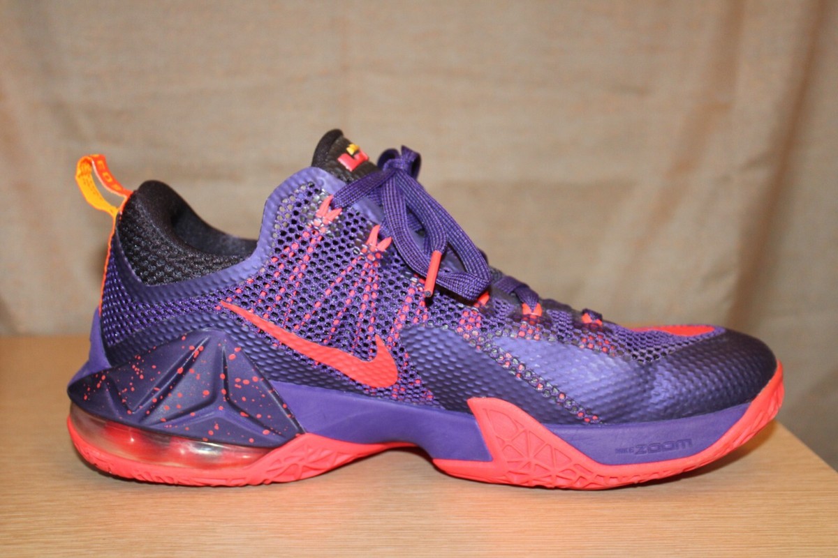 Size 8 - Nike LeBron 12 Low Court Purple for sale online | eBay