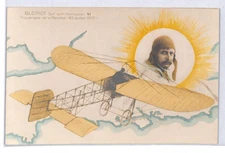FRANCE PIONEER AVIATION Art Postcard *BLERIOT* MONOPLANE Unused {samwells}LZ213