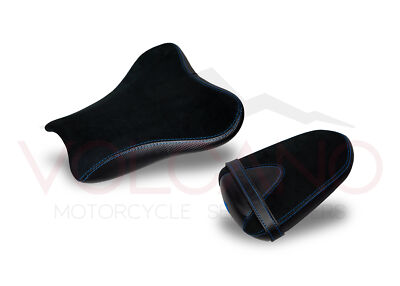Suzuki GSX R 1000 2005-2006 Vulkan Design Sitzbezug Blau S001CA736 Rutschfest