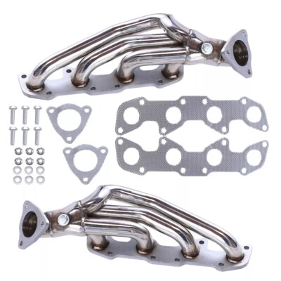 Stainless Steel Manifold Headers for 2000-2004 Toyota Tundra Sequoia 4WD 4.7L V8