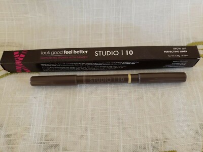 STUDIO 10 Brow Lift Perfecting Liner Double Ended Pencil Brand New In Box