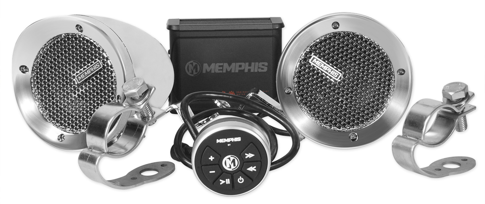 Динамики на руле мотоцикла Memphis Bluetooth Audio для Honda P50