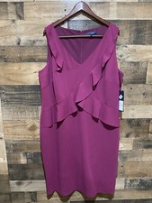 Rachel Roy NWT Purple Fitted Bodycon Dress Plus Size 22W
