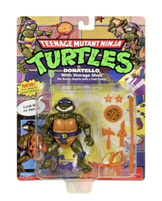 Donatello Storage Shell Classic Teenage Mutant Ninja Turtles Figur Playmates