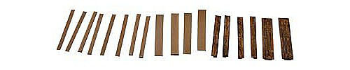WOODLAND SCENICS C1149 N Grade Crossing Wood Plank (US IMPORT