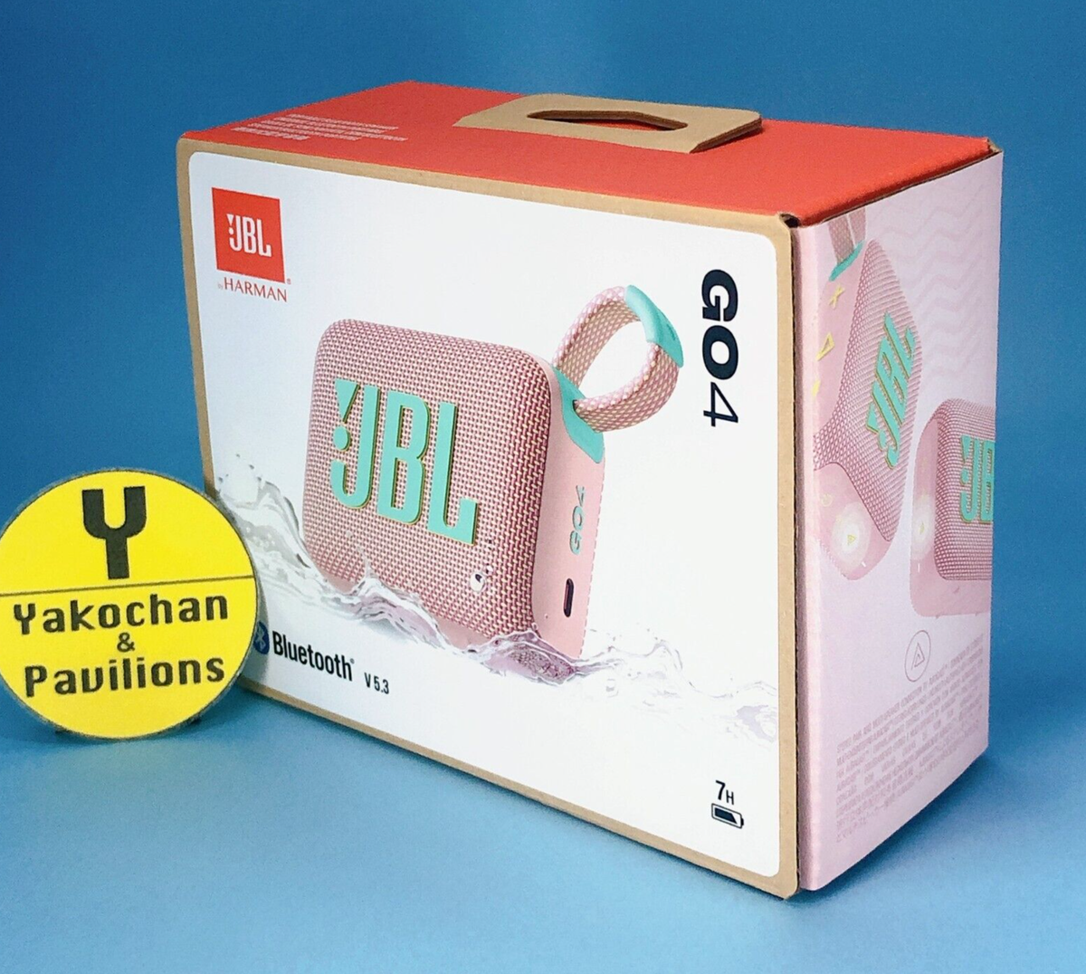 JBL GO 4 Pink Portable Wireless Speaker Bluetooth Waterproof JBL GO 4 Pink Portable Wireless Speaker Bluetooth Waterproof