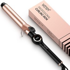 Curling Tongs 32mm, Large Barrel Hair Curler for Hair, Ceramic Long Barrel Hair