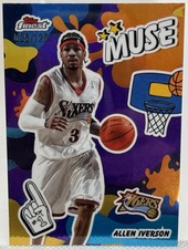 2025 Topps Finest Allen Iverson Muse 35/125 Sixers