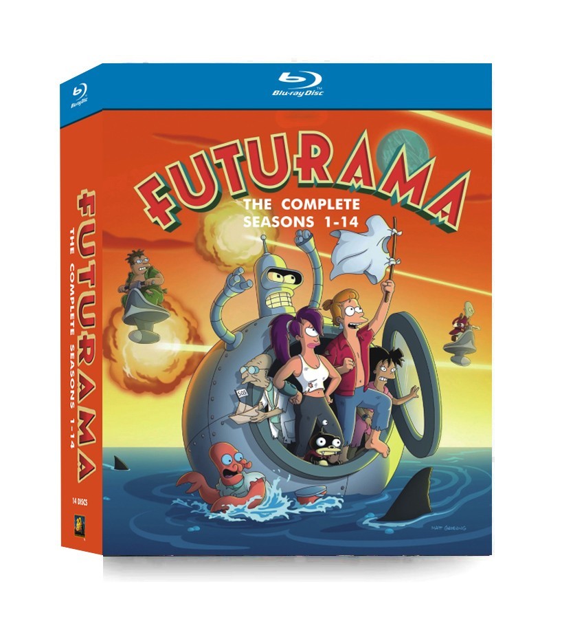 Futurama season 1-14 （14BD）