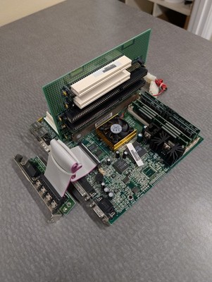 180 MHz Cyrix MediaGX x86 Processor + ECS P5GX-LG Motherboard, 24MB RAM