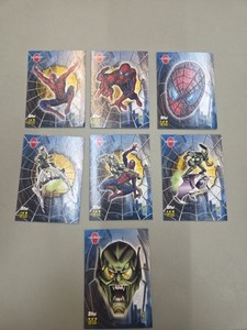 2002 Spider-Man Glow-in-the-Dark Sticker Collection  from Topps 7 Cards