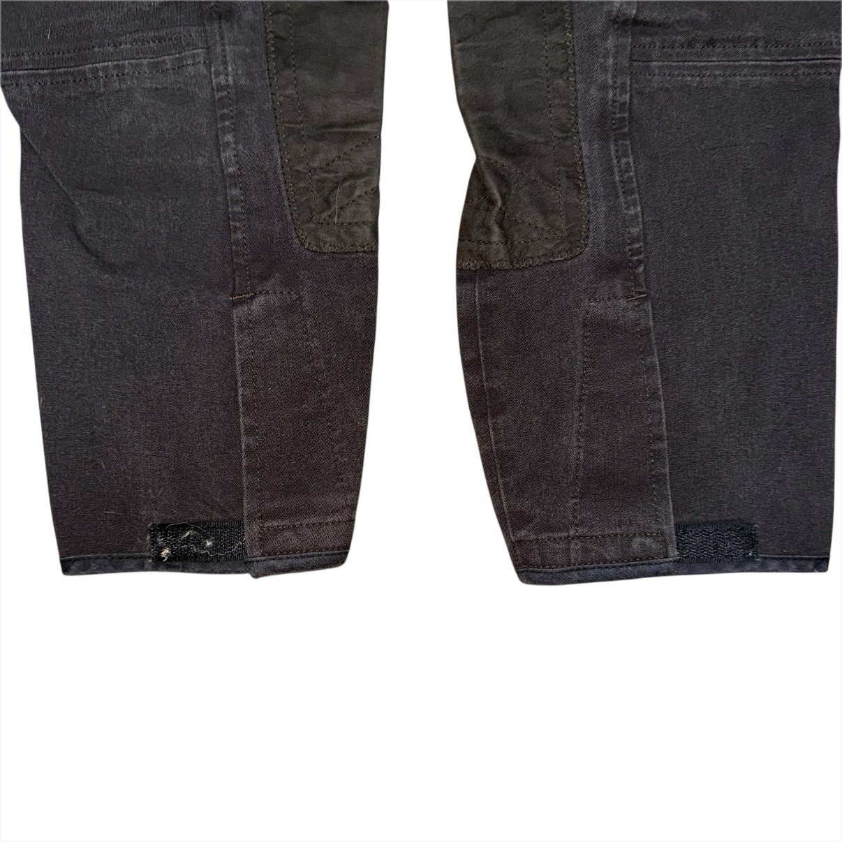 Tailored Sportsman 1965 Breeches 32 R Brown Side Zip Knee Patch USA Riding Pants