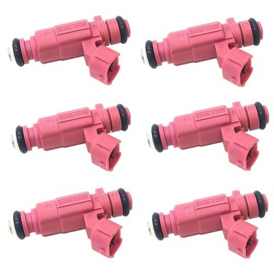6x Kraftstoff Injektor für Hyundai Accent Tucson Kia Rio 1.6L 2.7L 3531037170