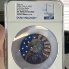 2026 Cook Is S$20 American Eagle 3oz Silver Early Release PF 70 Ultra Cameo NGC