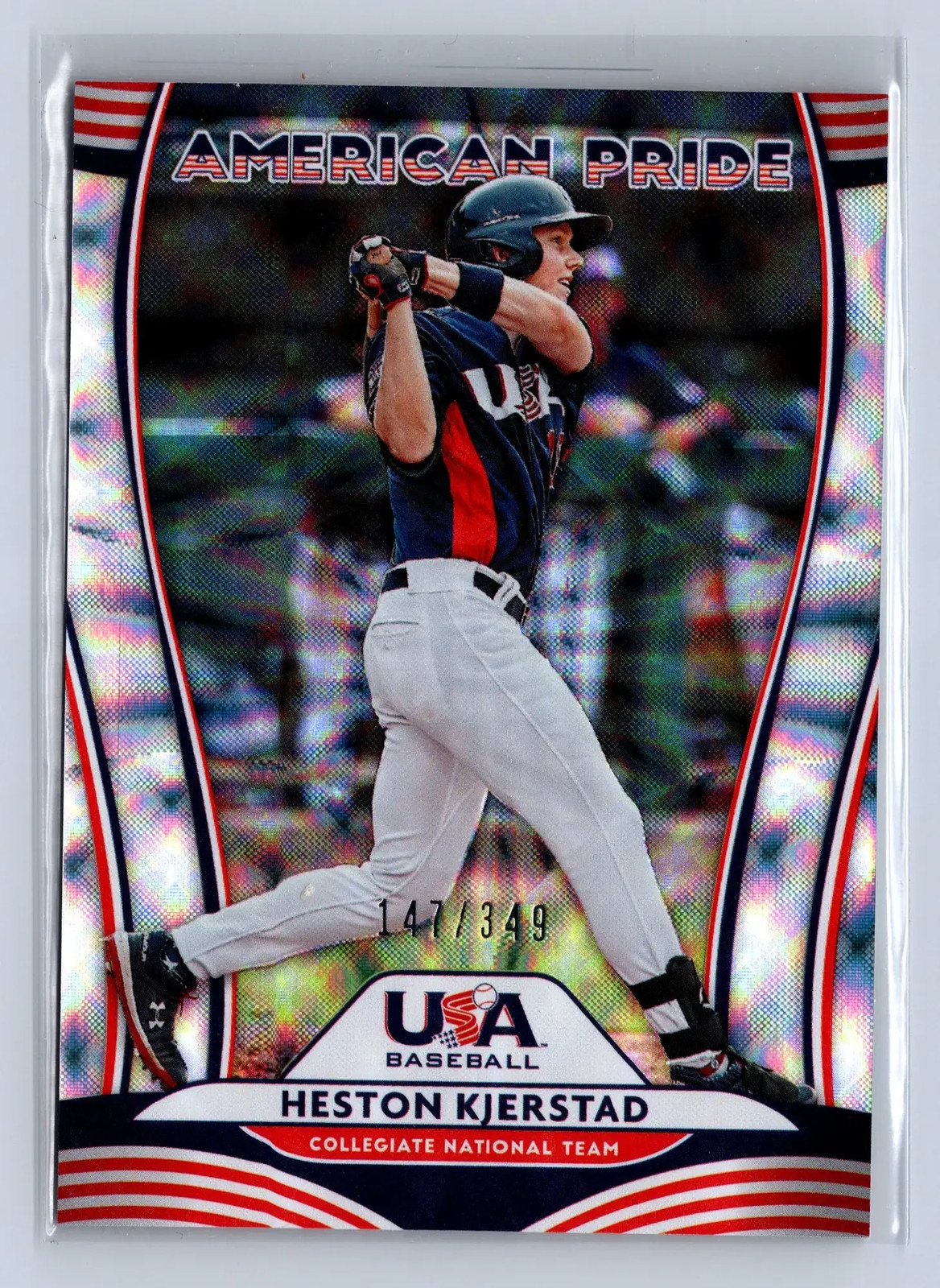 2020 Panini Donruss American Pride Jo Adell Heston Kjerstad Silver /349 #AP23