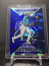 1121038 - Felnin Celesten 2025 Panini Crusade Blue Cracked Ice #70 