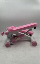 Rosa Weiß Rutschfest Gesundheit Fitness Übung LCD Display Mini Stepper