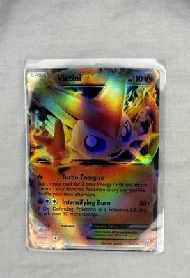 Pokémon Victini EX 18/135 Boundaries Crossed Ultra Rare Holo 110 HP English