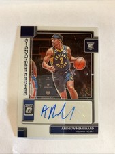2022-23 Panini Donruss Optic - Signature Series Andrew Nembhard #SS-ANH (AU, RC)