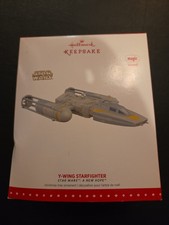 2015 Hallmark Keepsake Ornament Star Wars A New Hope Y-Wing Starfighter  Magic