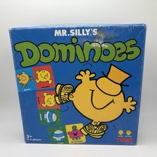 Mr Silly's Dominoes TOMY Mr. Men Little Miss Complete 1995 (Pre-Owned) READ