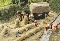 Faller 180561 Haymaking 1:87 H0 Gauge # NEW In OVP #