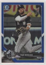 2018 Bowman Chrome Blue Refractor /150 Yoan Moncada #14 8k4