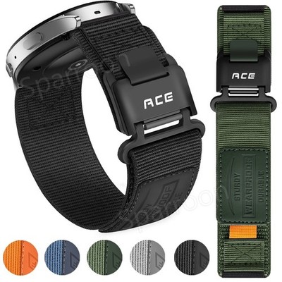 For Amazfit Bip 6 5 GTR GTS 4 3 2 2e 42/47mm Sport Nylon Loop Watch Band Strap
