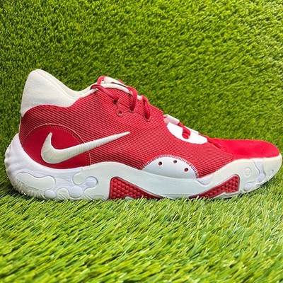 Nike PG 6 TB Promo Gym Red White Mens Size 13 Athletic Basketball Shoes Sneakers