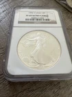 1992 "S" PROOF American *SILVER* Eagle $1 NGC PF69 Ultra Cameo