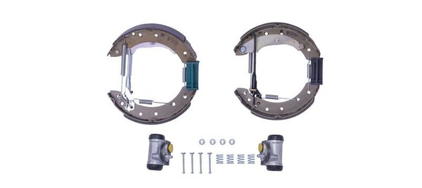 Hella 8DB 355 022-681 Bremsbackensatz Hinten FüR Renault-image