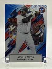 2025 Topps Pristine David Ortiz Blue Refractor 47/75 Boston Red Sox